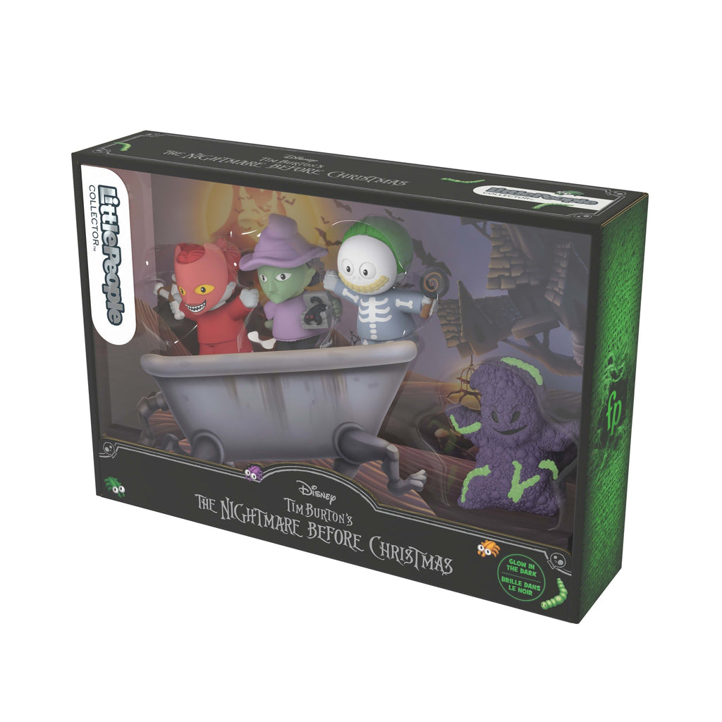 Little People Collector Disney Tim Burton’s The Nightmare Before Christmas Lock Shock & Barrel Set