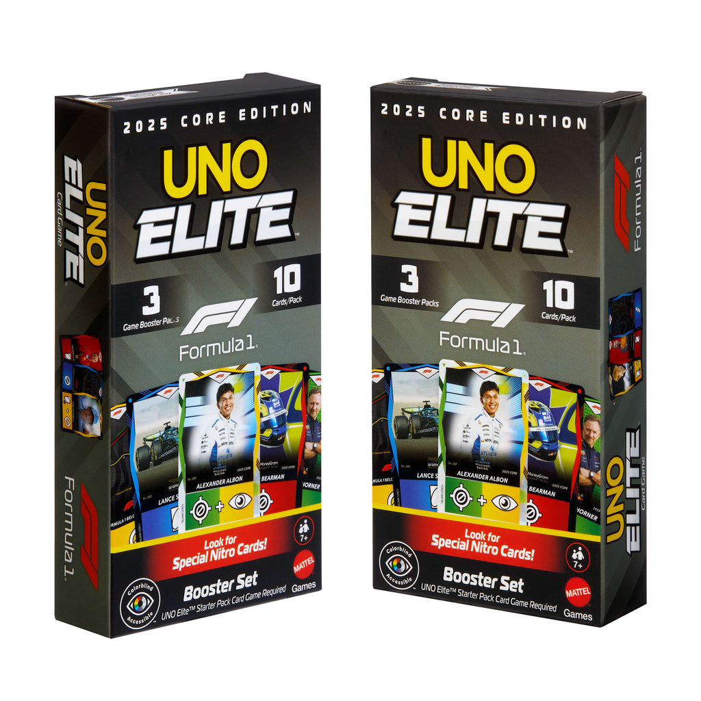UNO Elite Formula 1® 2025 Core Edition Booster Set 2-Pack