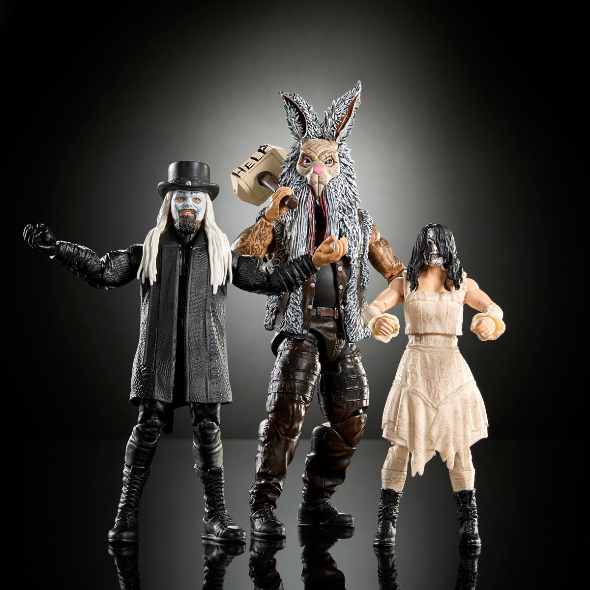WWE Elite Collection Wyatt Sicks Set of 3 Action Figures