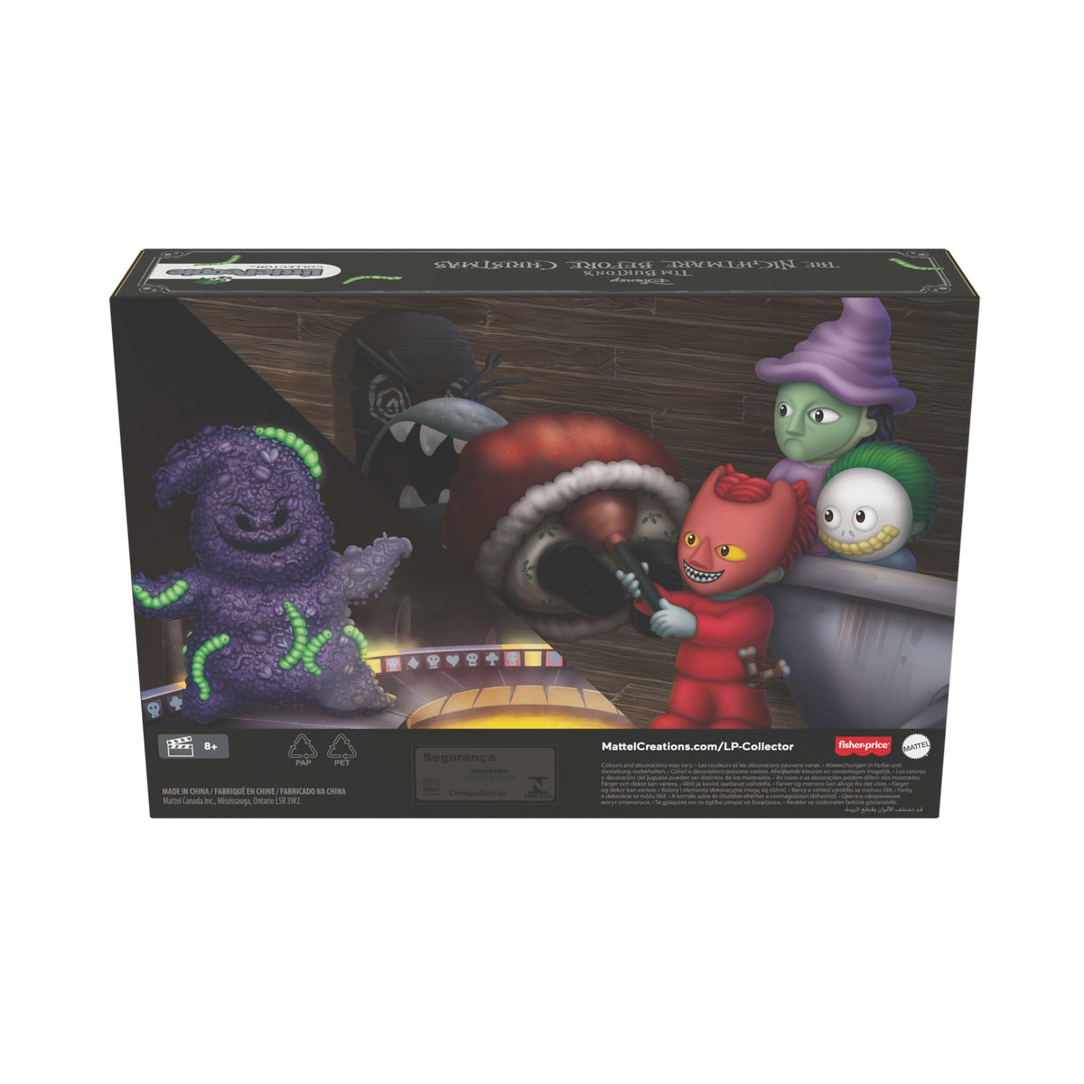 Little People Collector Disney Tim Burton’s The Nightmare Before Christmas Lock Shock & Barrel Set