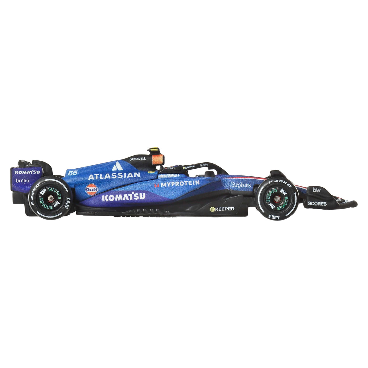 Hot Wheels Premium Atlassian Williams Racing 2025 Formula 1® Team #55