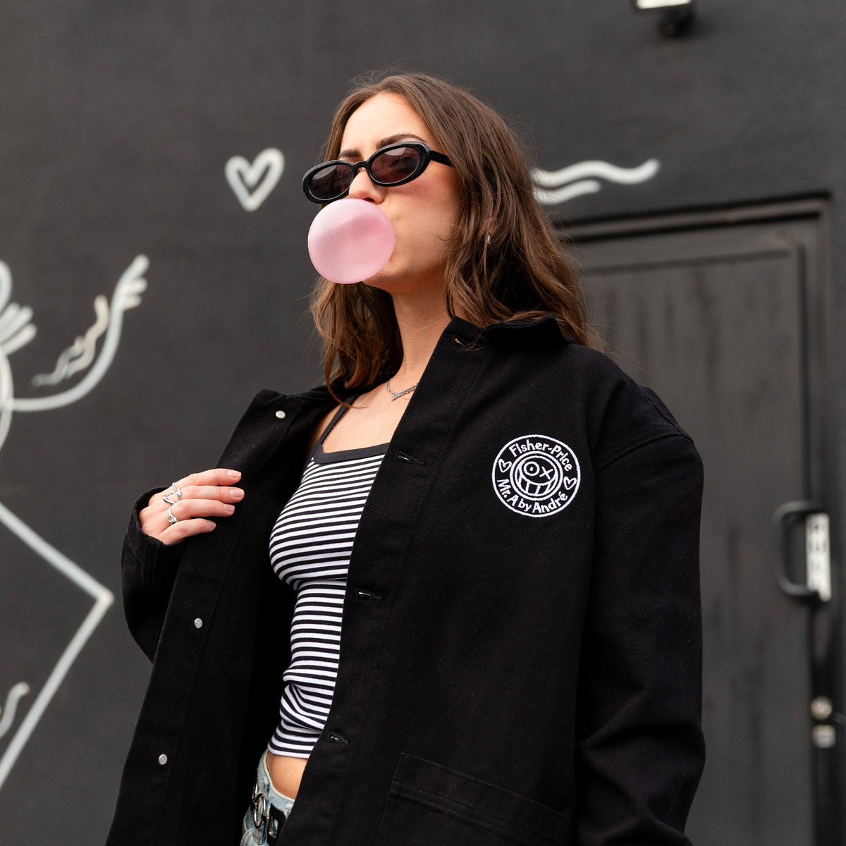 Fisher Price x André Saraiva Black Chore Jacket