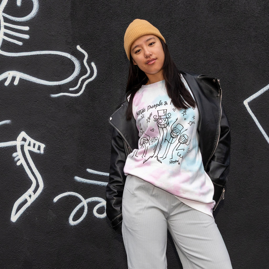 Fisher Price x André Saraiva Multi Tie Dye Sweatshirt