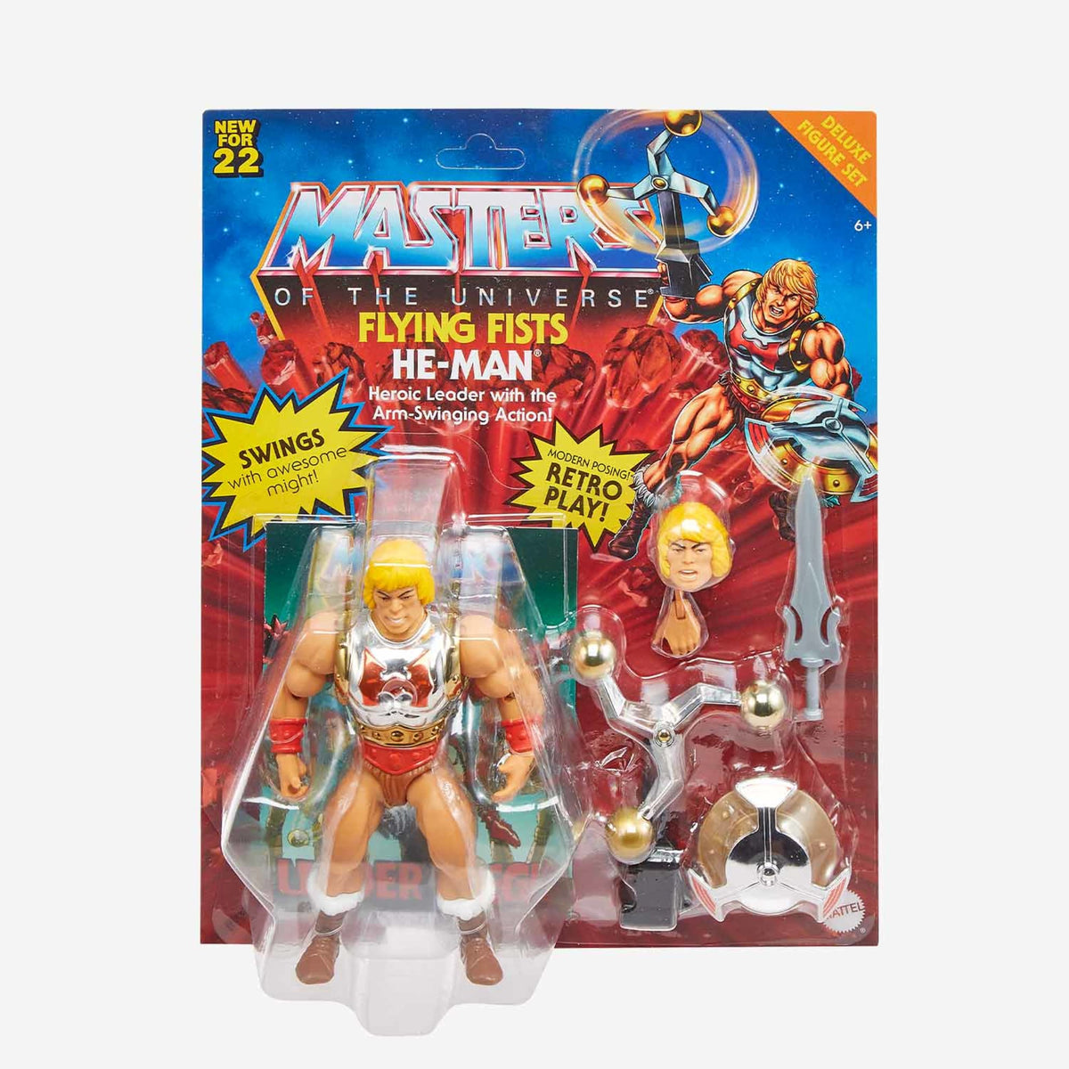 Masters of the Universe Origins Flying Fists He-Man Figure