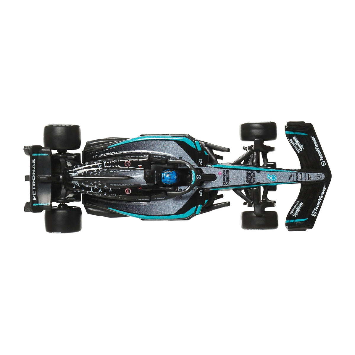 Hot Wheels Premium Mercedes-AMG PETRONAS 2025 Formula 1® Team #63