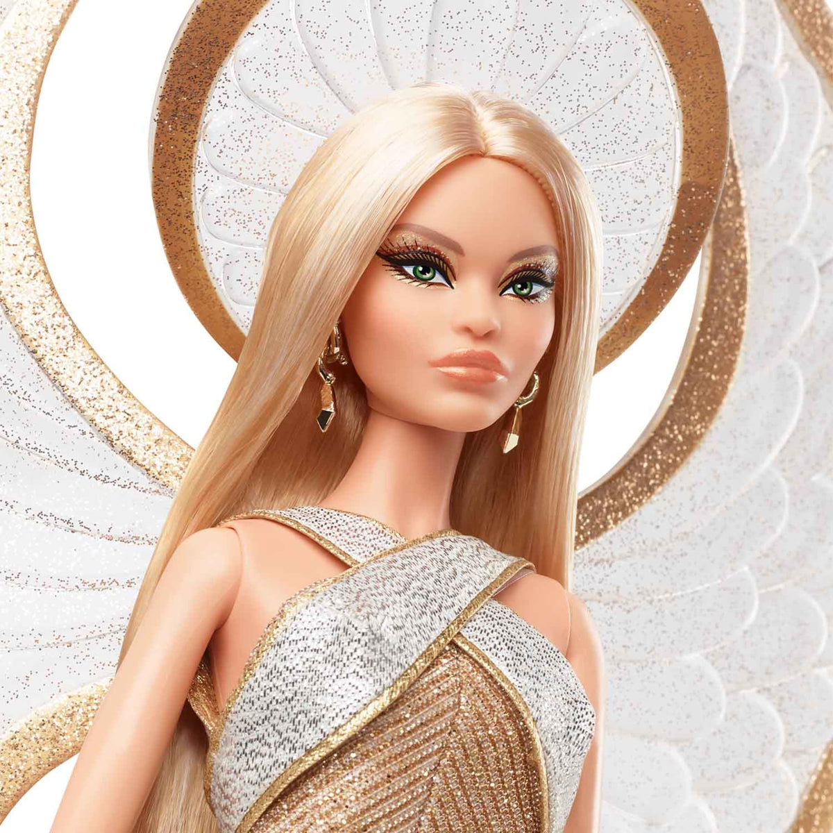 Bob Mackie Barbie Holiday Angel Doll