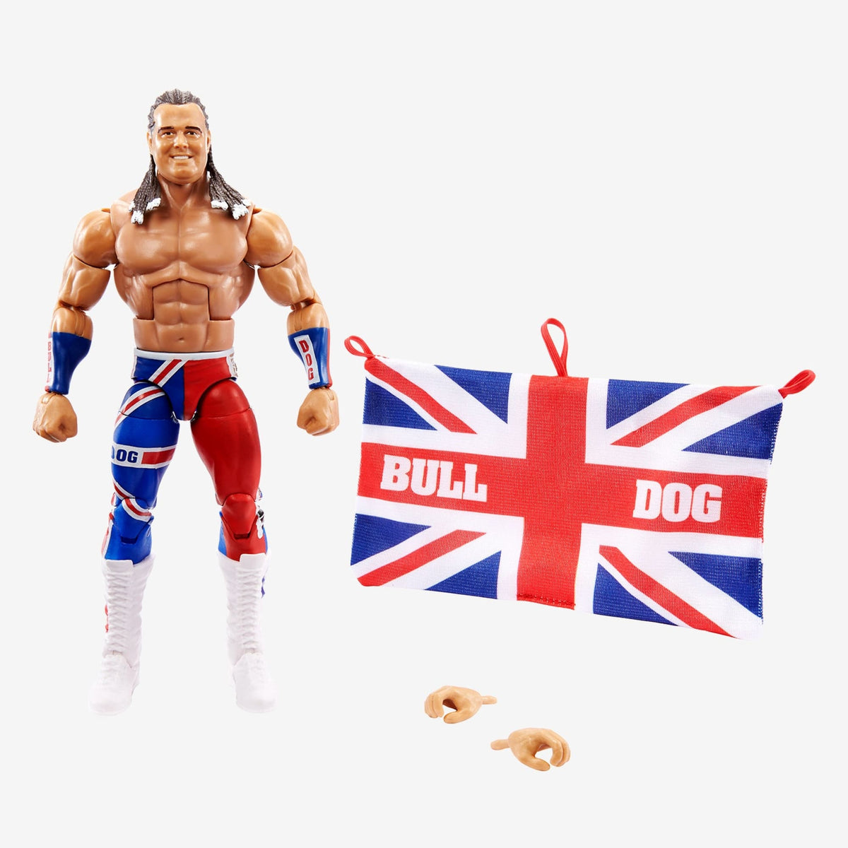WWE British Bulldog™ Elite Collection Action Figure