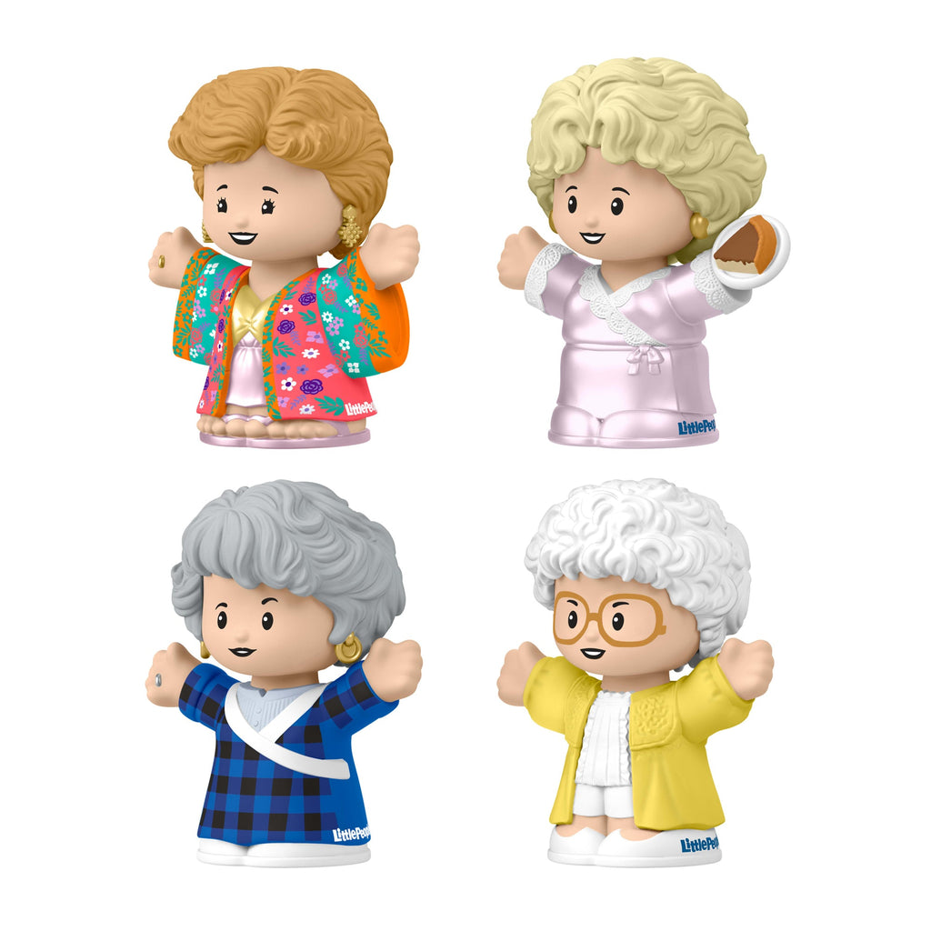 Little People Collector The Golden Girls Late Night Cheesecake, 40th Anniversary Set