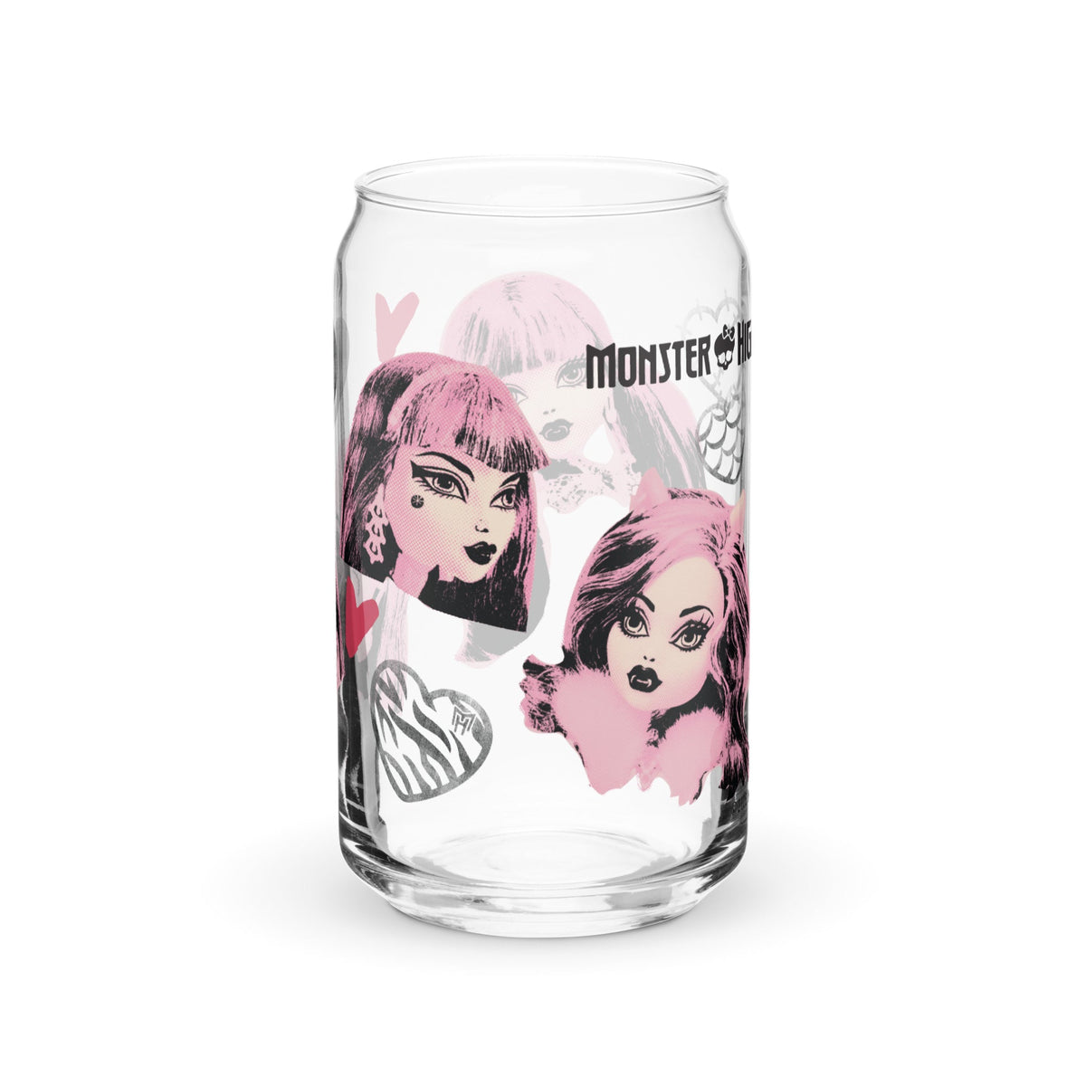 Monster High Ghoulentines Clear Glass