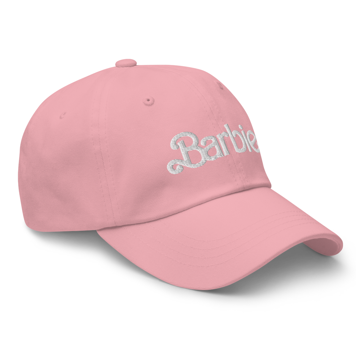 Barbie Classic Logo Pink Baseball Hat