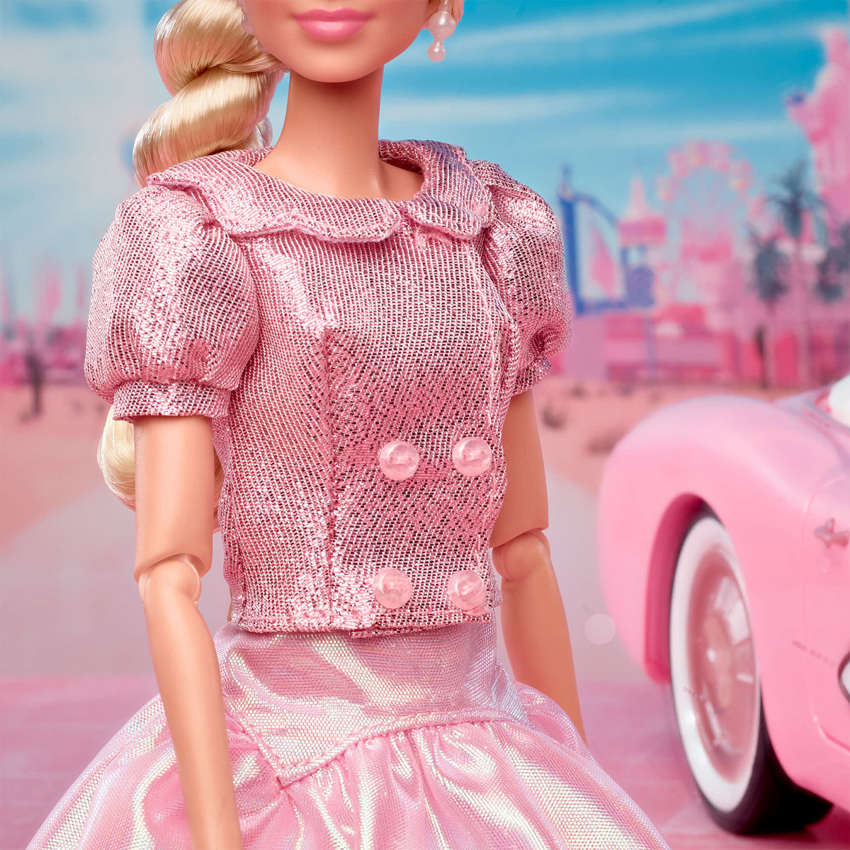 Barbie The Movie Pink Puffy Dress Barbie Doll