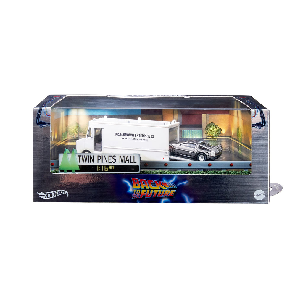 Hot Wheels Back to the Future 40th Anniversary Set