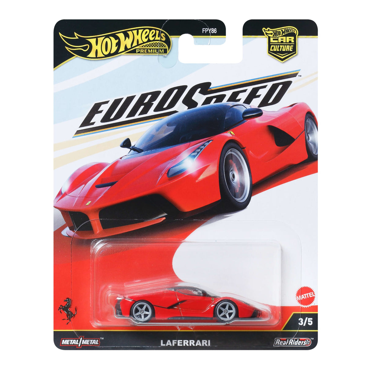 Hot Wheels Car Culture EuroSpeed Premium LaFerrari