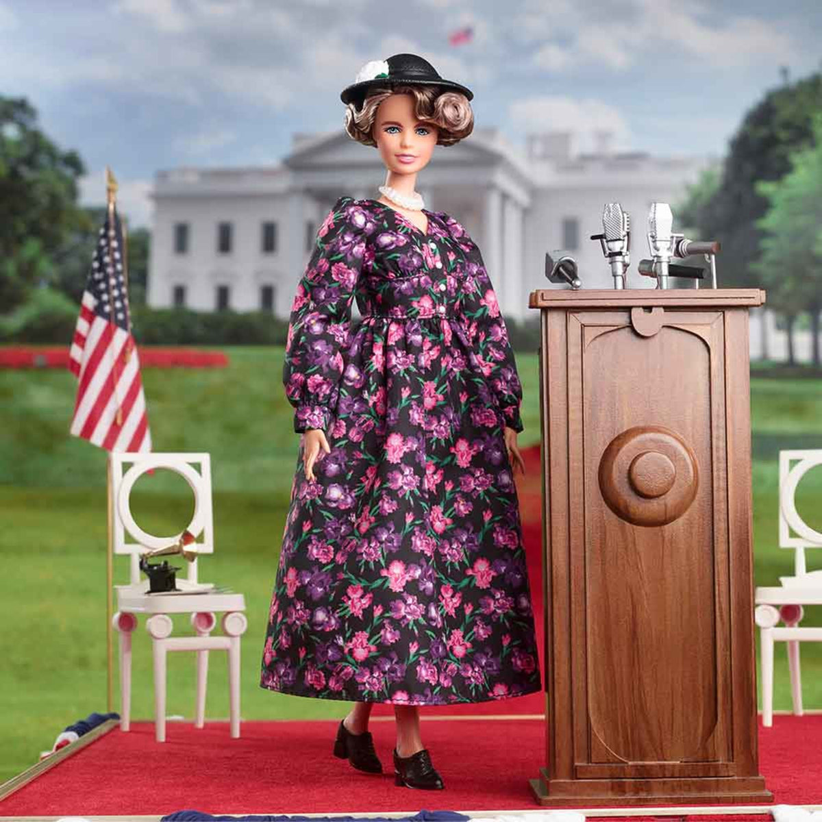Eleanor Roosevelt Barbie Inspiring Women Doll