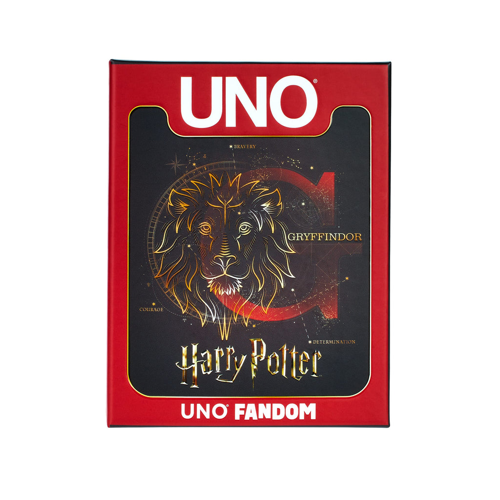 UNO Fandom Harry Potter Gryffindor Game Deck