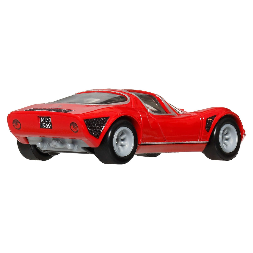 Hot Wheels Premium Car Culture 2-Pack Alfa Romeo 155 V6 TI & '69 Alfa Romeo 33 Stradale