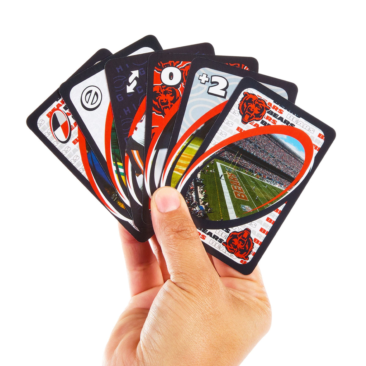 UNO Fandom NFL Chicago Bears Game Deck