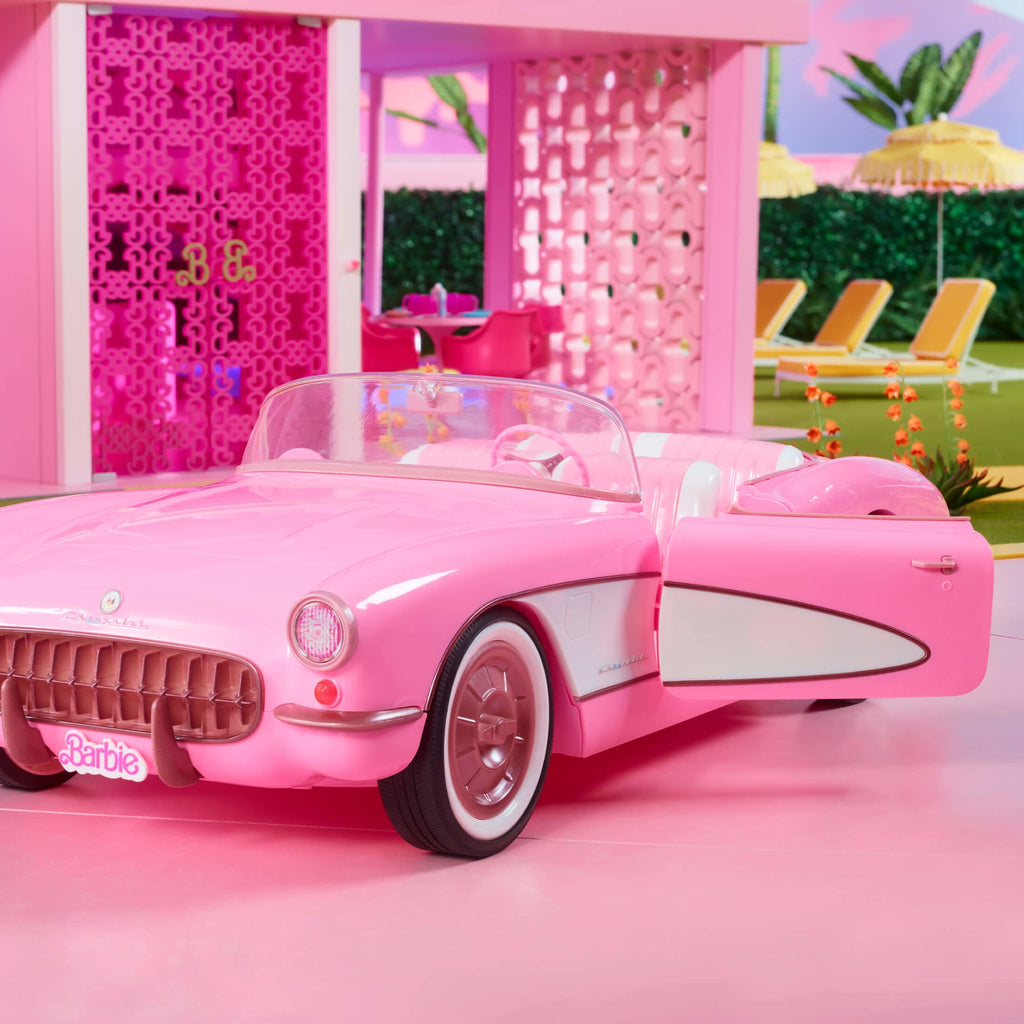 Barbie The Movie Pink Corvette Convertible
