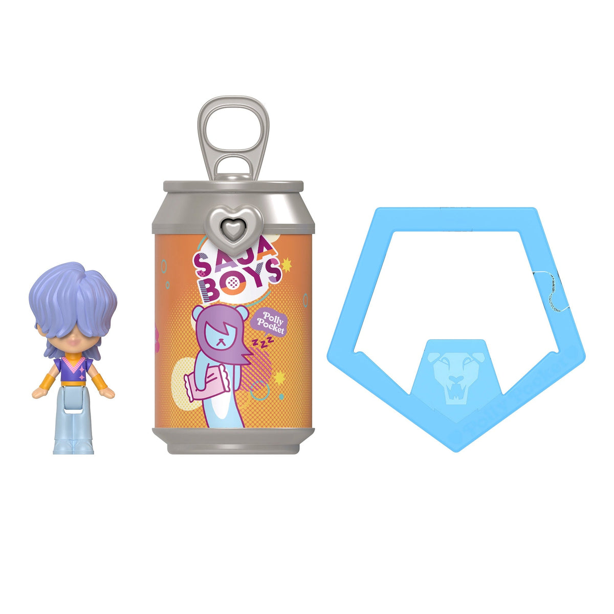 Polly Pocket x KPop Demon Hunters Saja Boys 5-Pack