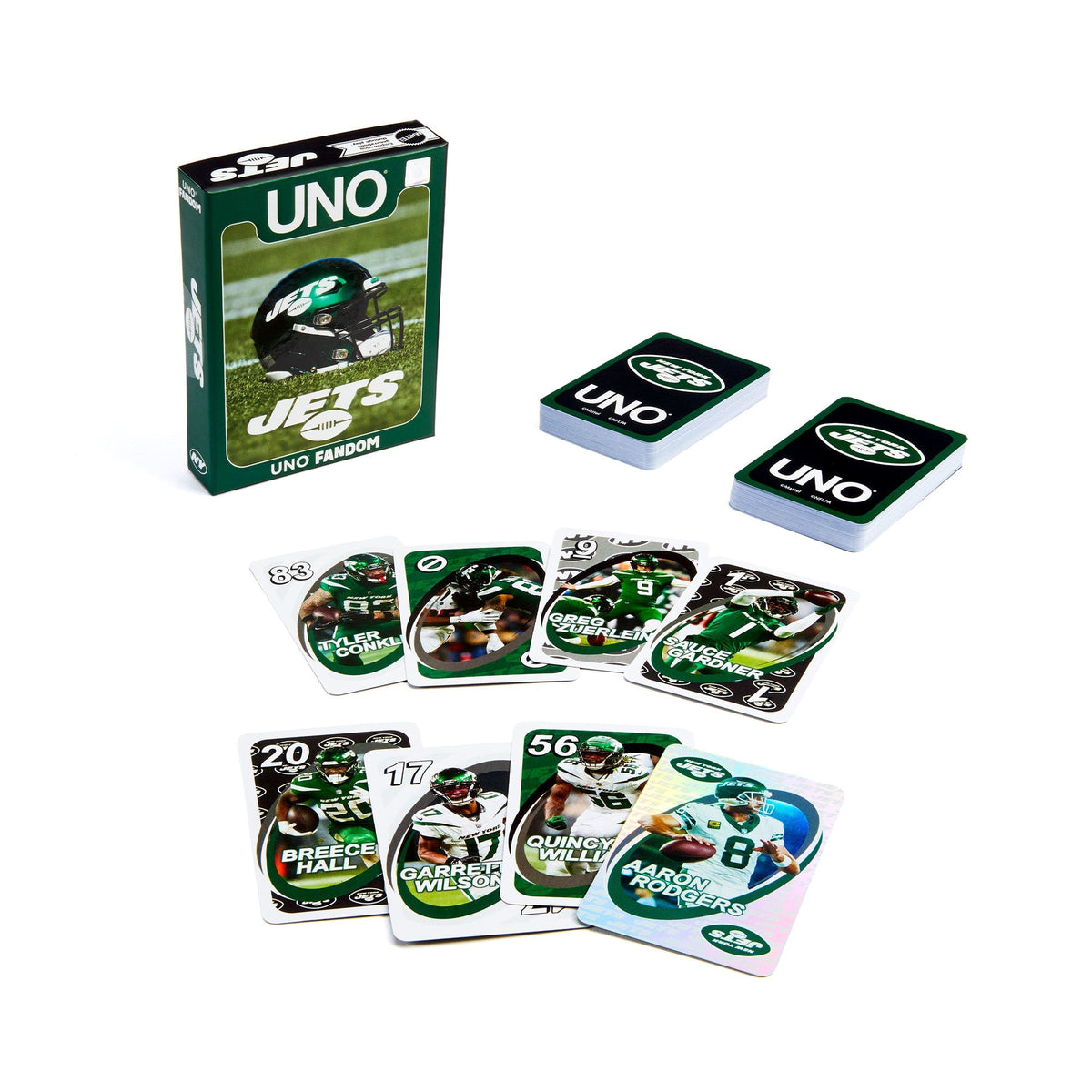 UNO Fandom NFL New York Jets Game Deck