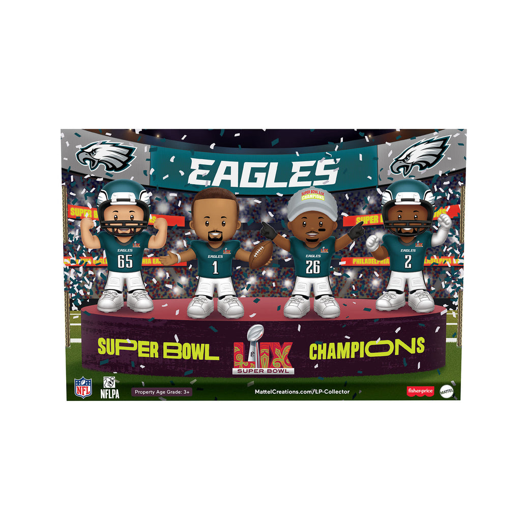 Little People Collector x Super Bowl Eagles Set