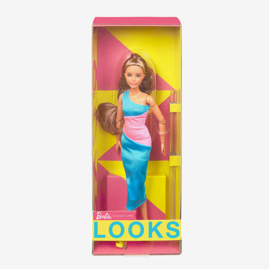 Barbie Looks Doll (Petite, Long Brunette Hair)