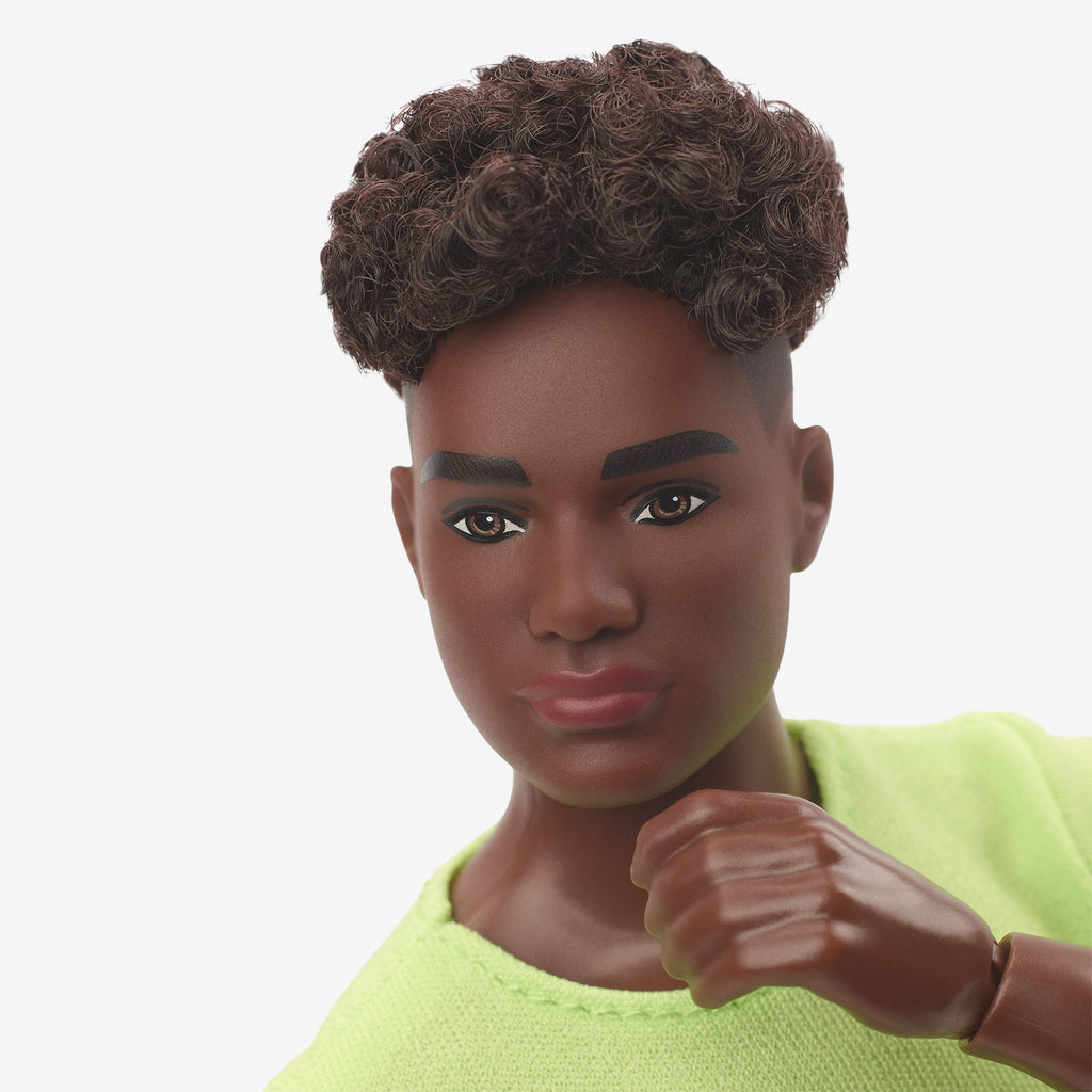 Barbie Looks Doll #25 (Buff Body Ken, Short Black Hair)
