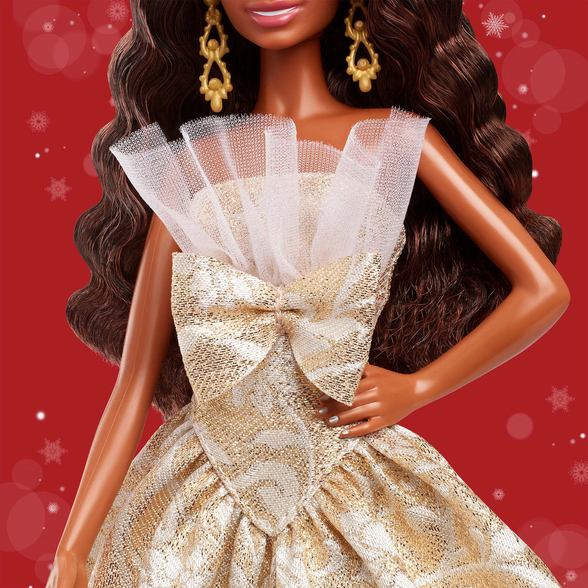 2025 Holiday Barbie Doll 4