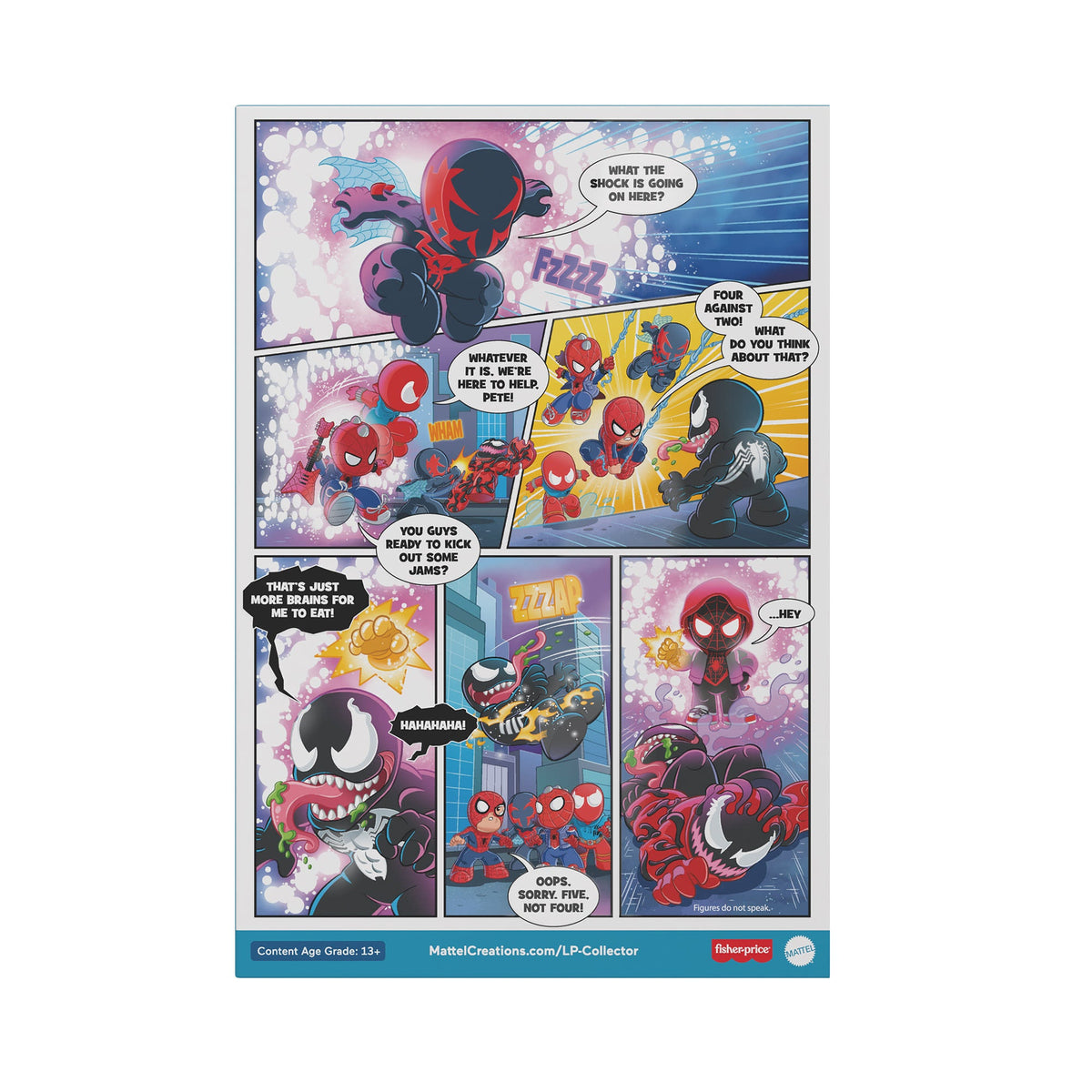 Little People Collector Marvel Spider-Man: Issue 2 Special Edition Set