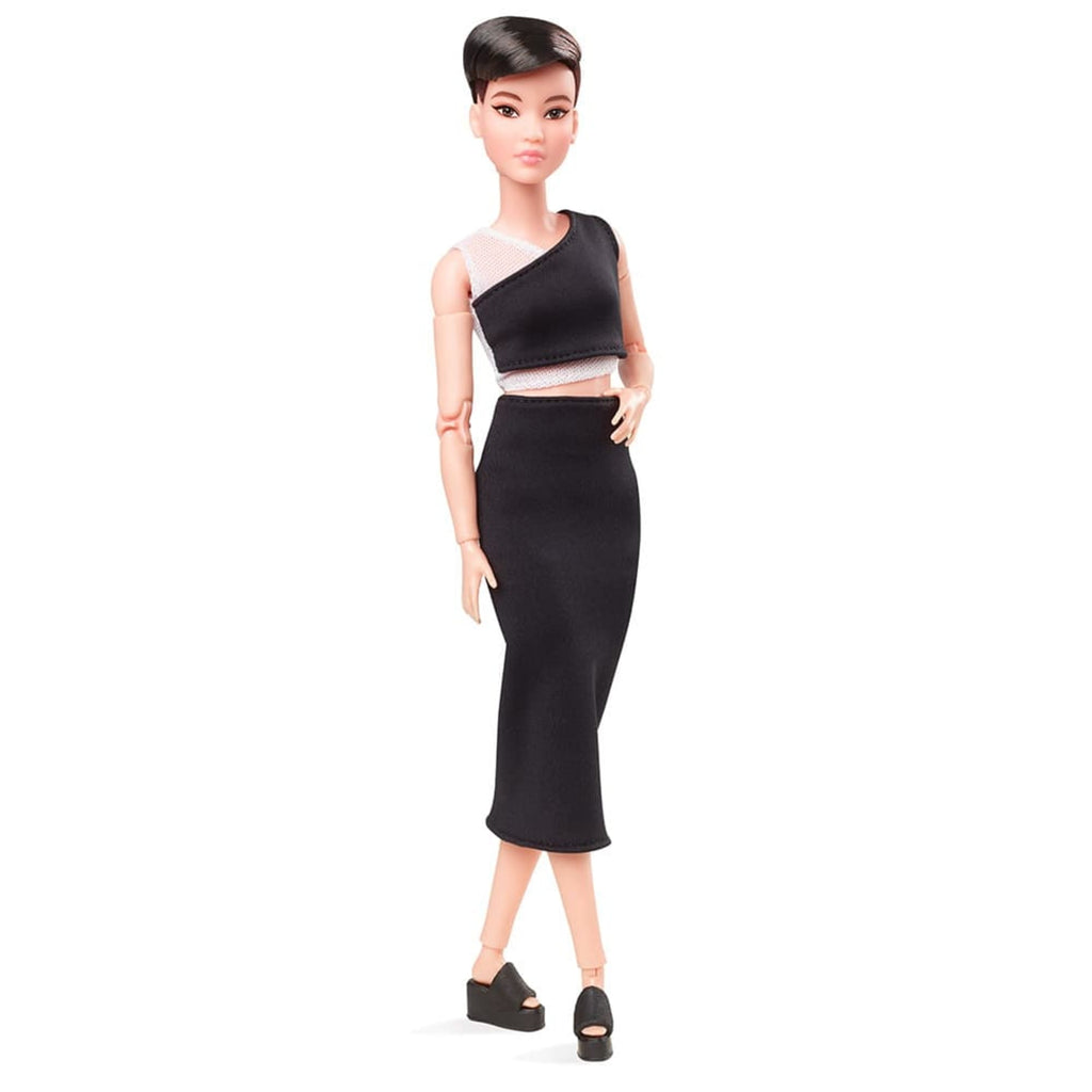 Barbie Looks Doll (Petite, Brunette Pixie Cut)
