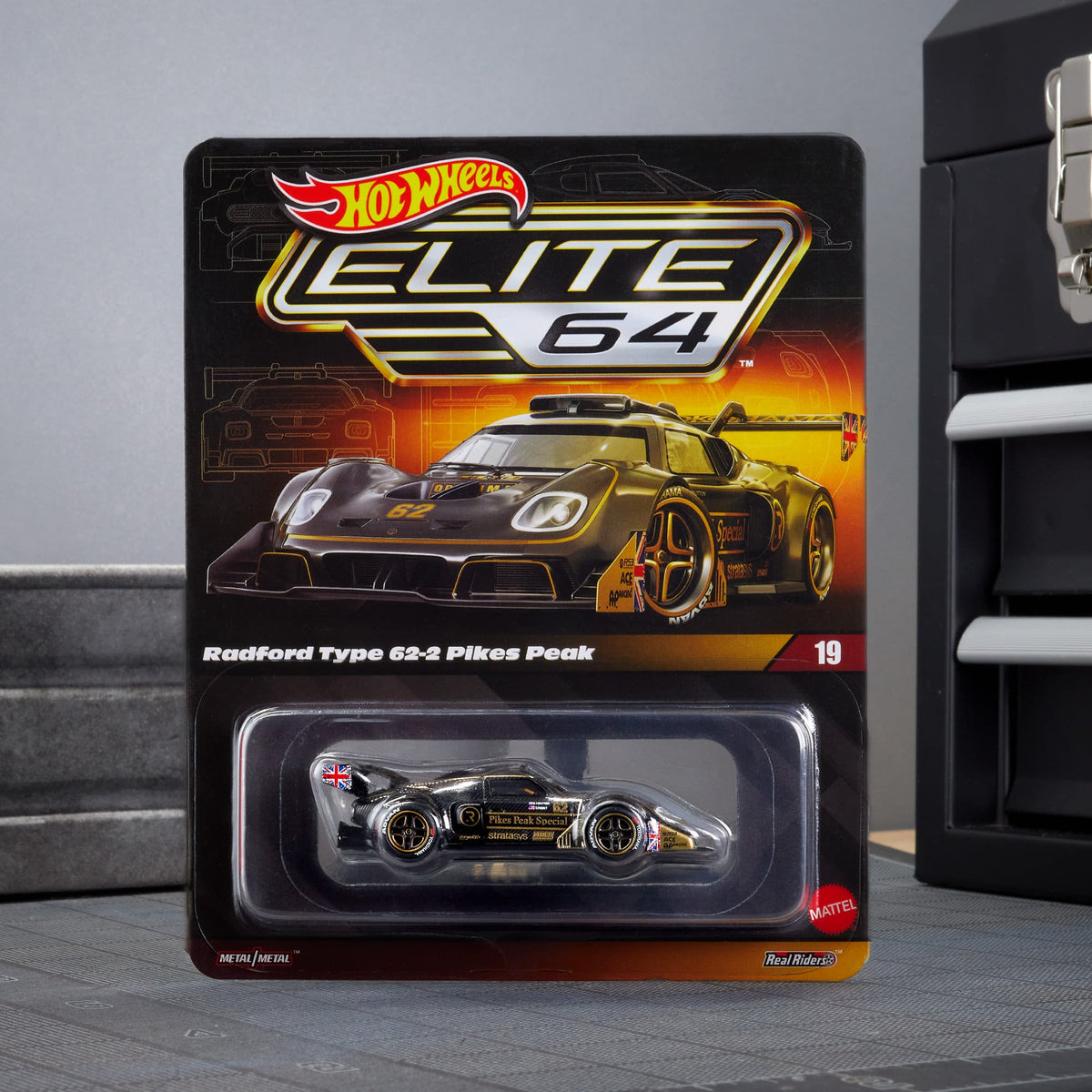 Hot Wheels Elite 64 Radford Type 62-2 Pikes Peak