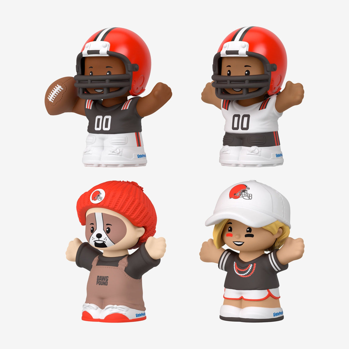 Little People Collector x NFL Cleveland Browns Set