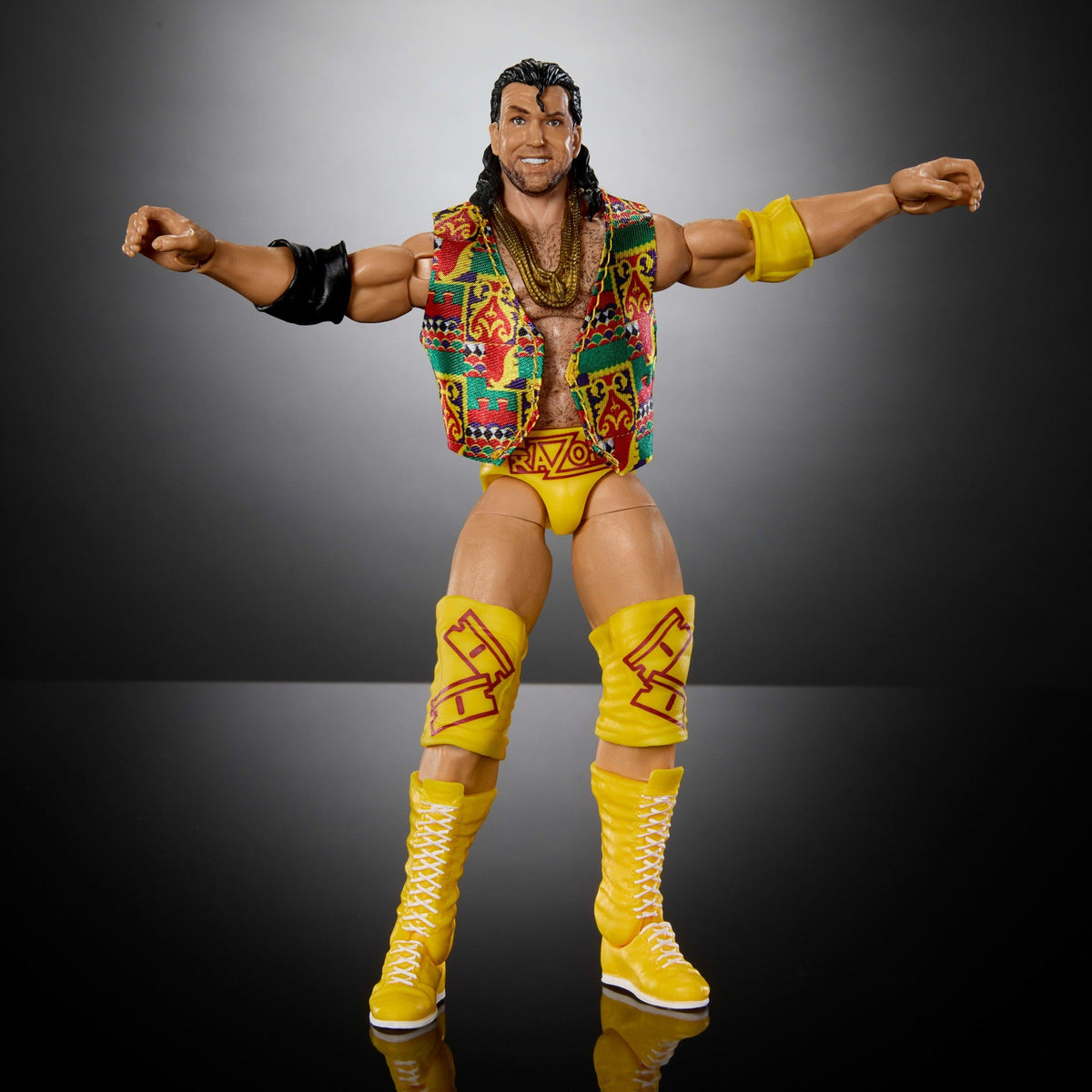 WWE Monday Night War Elite Collection Razor Ramon Action Figure & Dusty Rhodes Build-A-Figure Parts