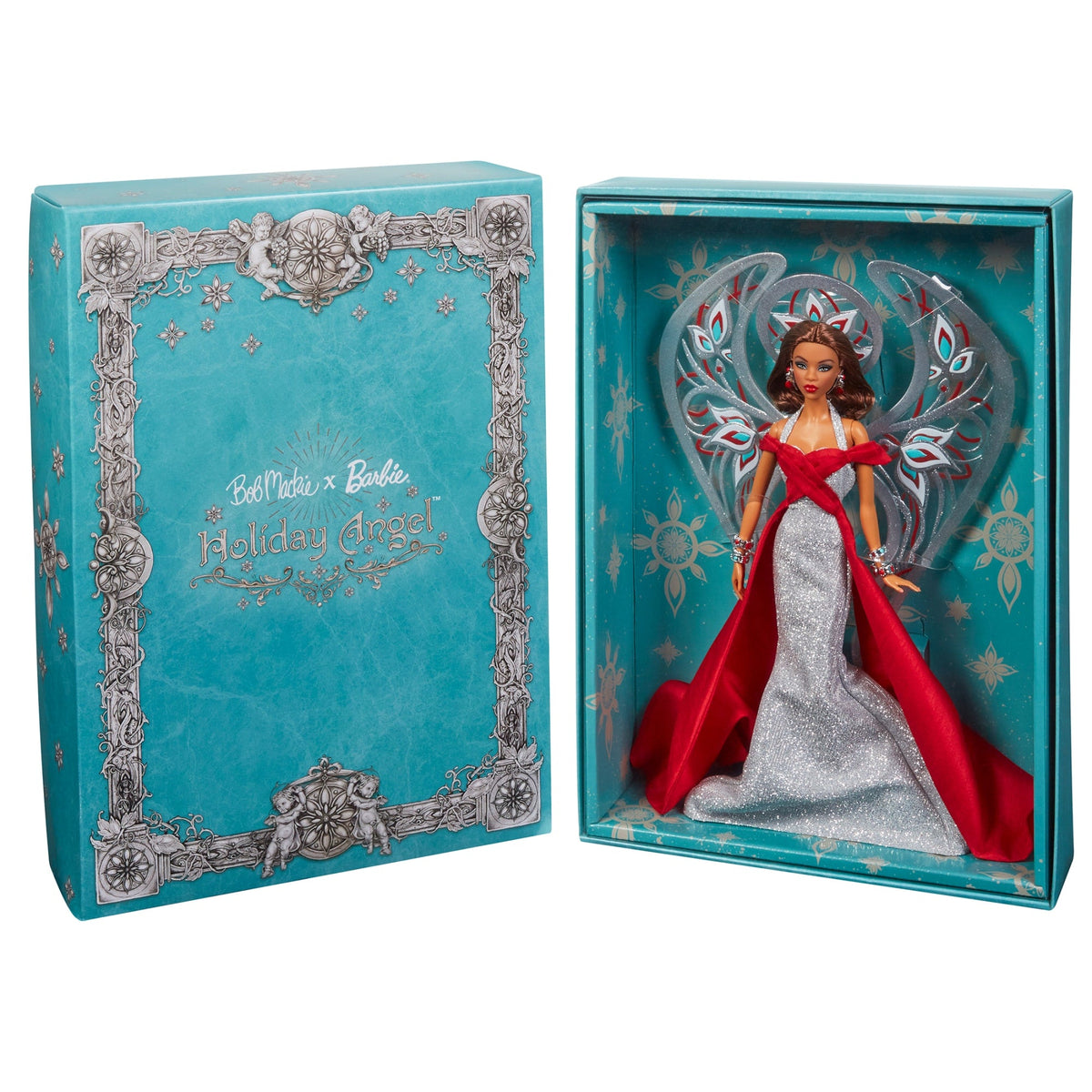Barbie x Bob Mackie 2023 Holiday Angel Doll