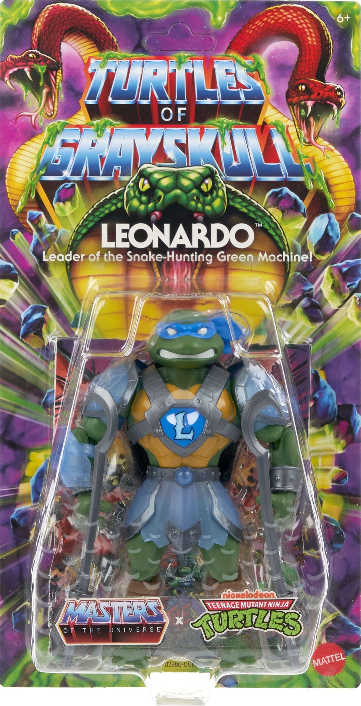 Turtles of Grayskull Leonardo Action Figure