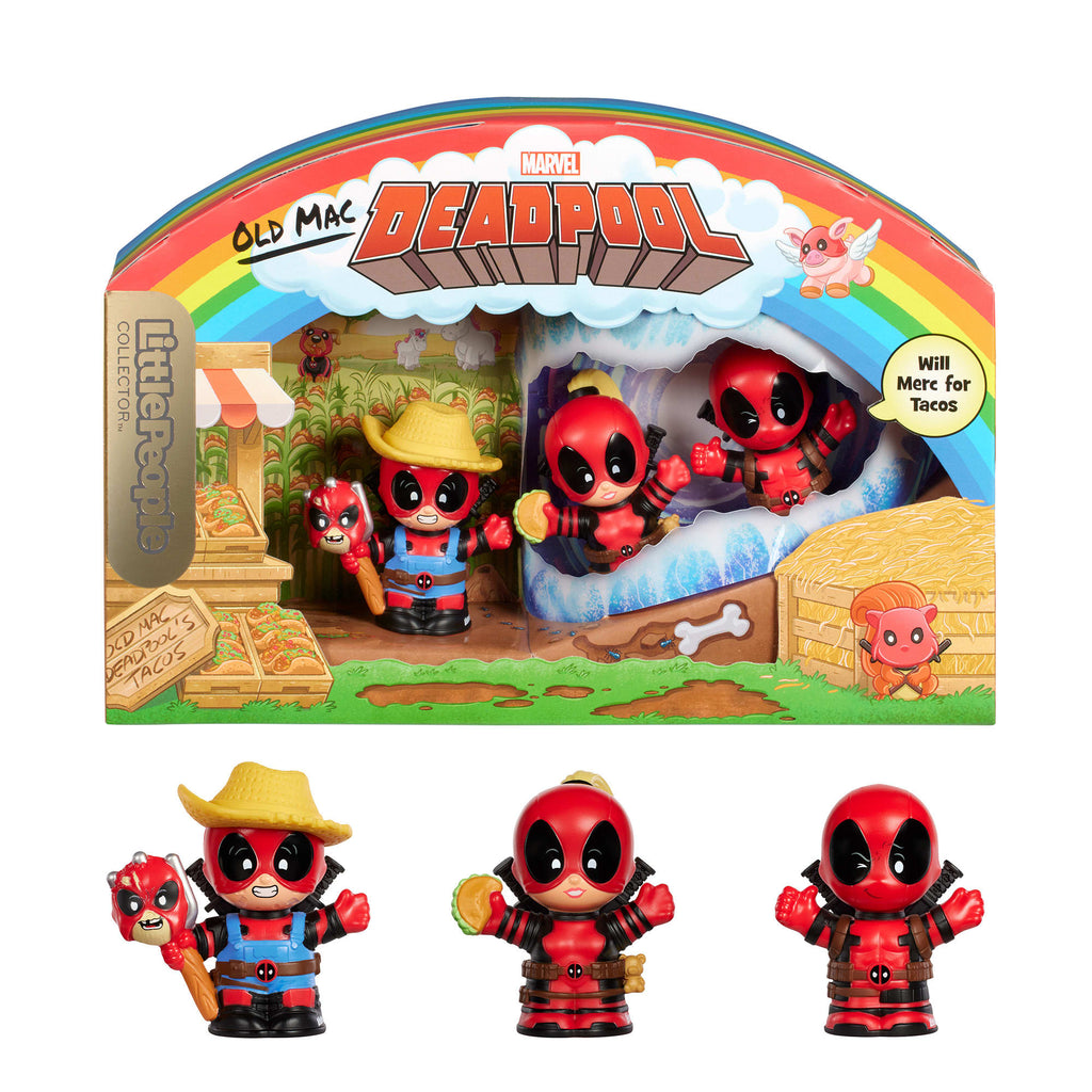 Little People Collector Deadpool Set