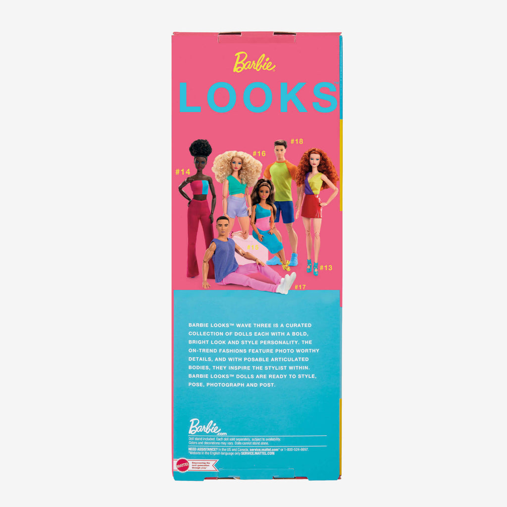 Barbie Looks Doll (Petite, Long Brunette Hair)