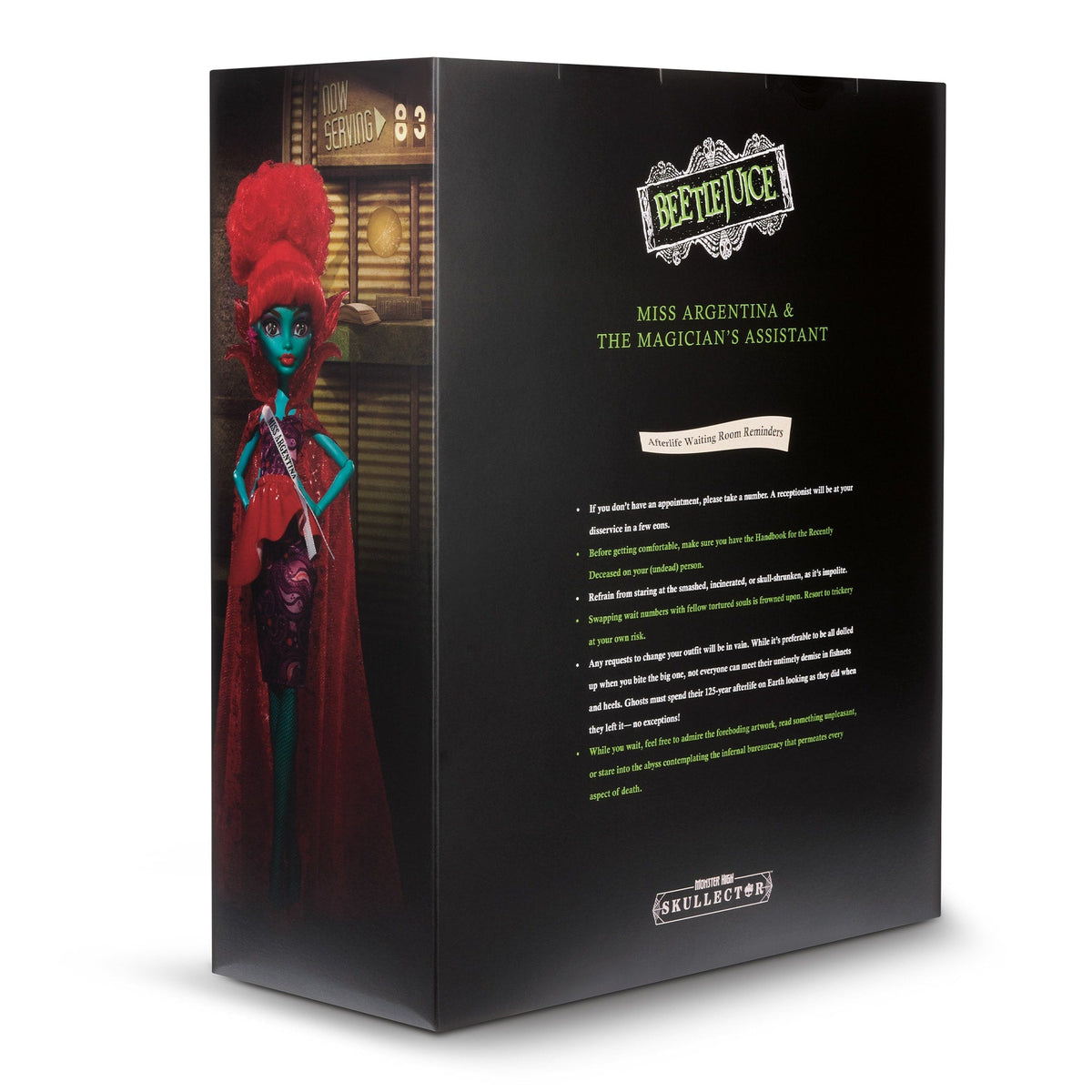 Monster High Beetlejuice Waiting Room 2-Pack
