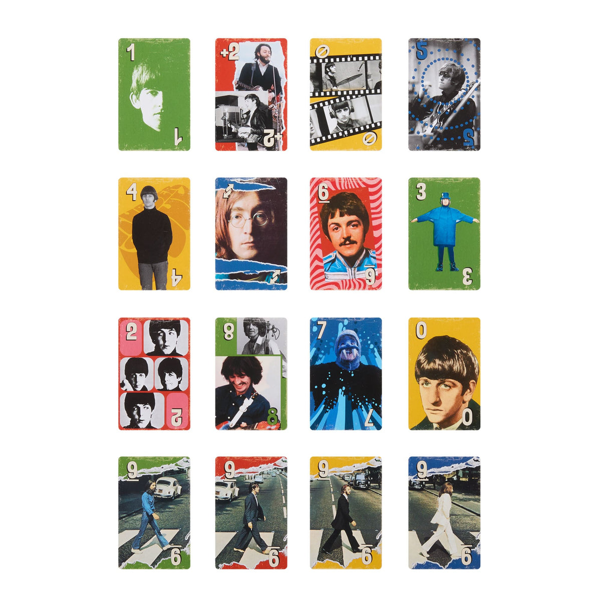 UNO Canvas The Beatles Card Game
