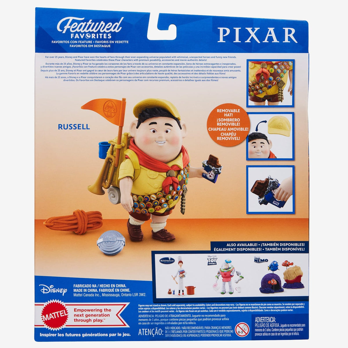 Pixar Featured Favorites Russell Figure