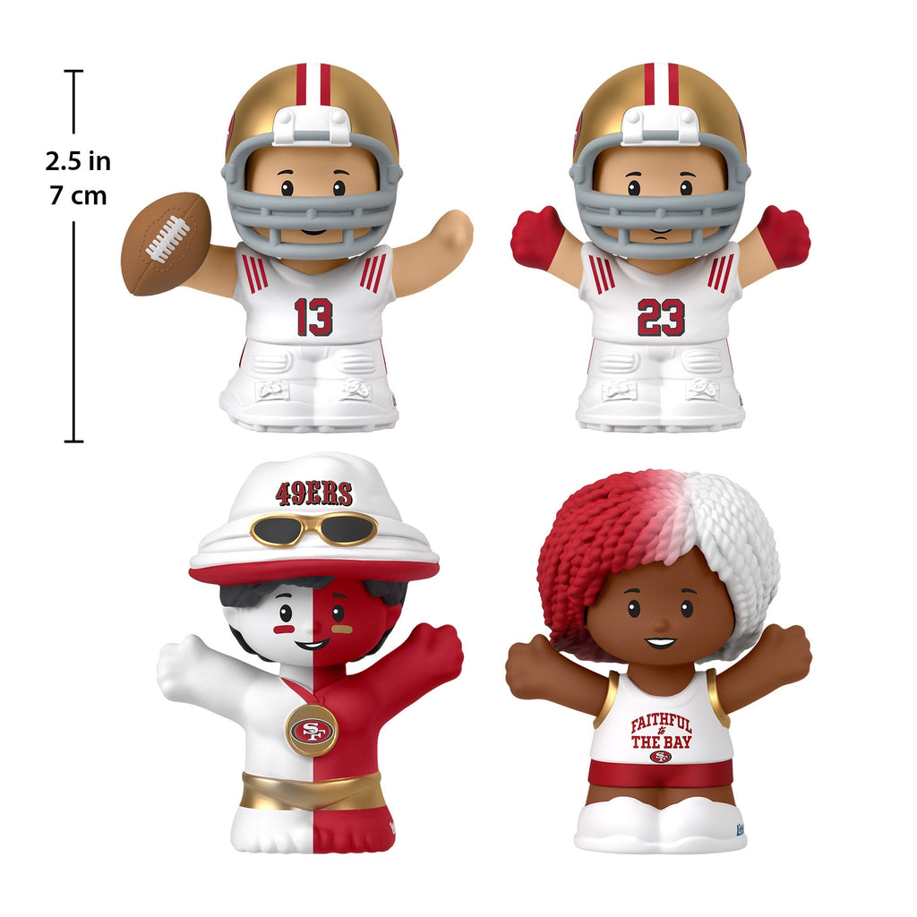 Little People Collector San Francisco 49ers Alternate Jersey Figure Set