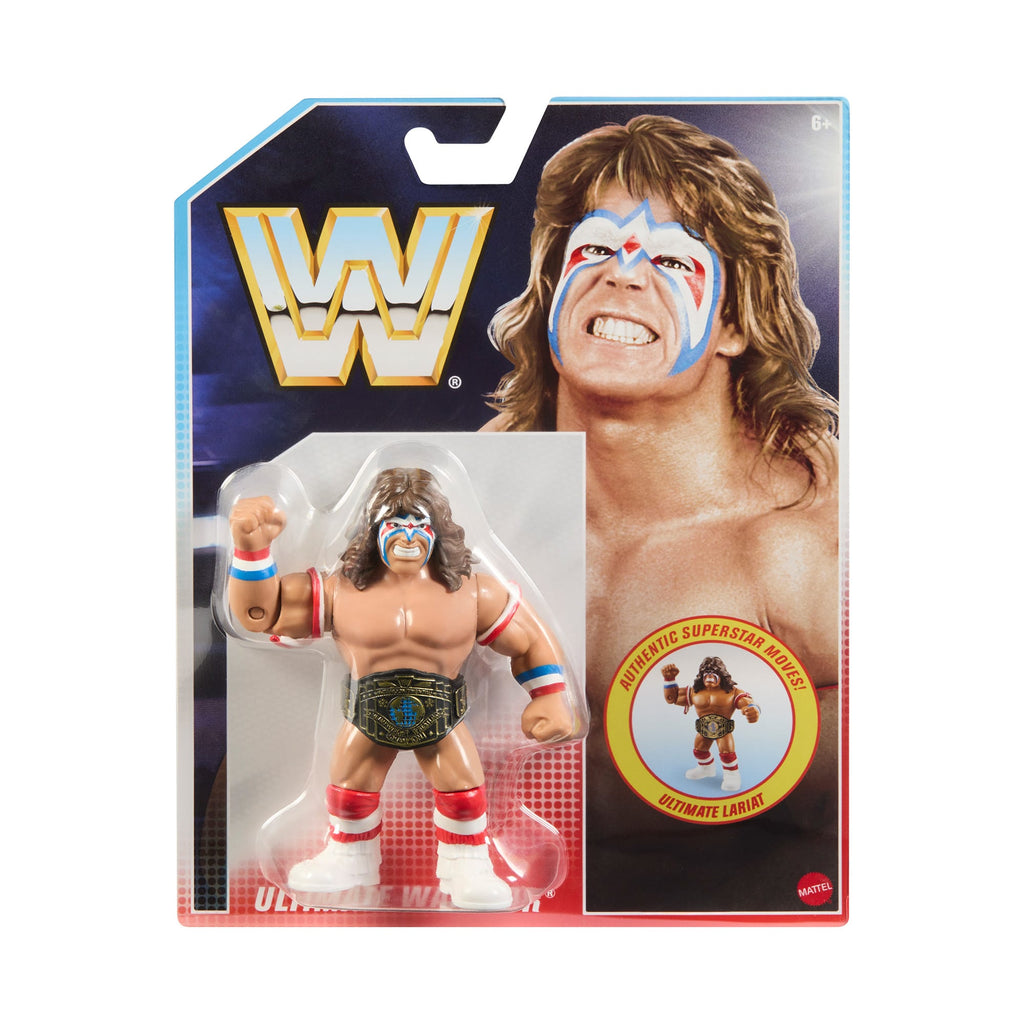 WWE Official Retro 4-Pack Action Figures