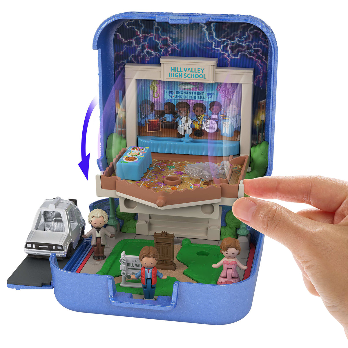 Polly Pocket Back to the Future Compact