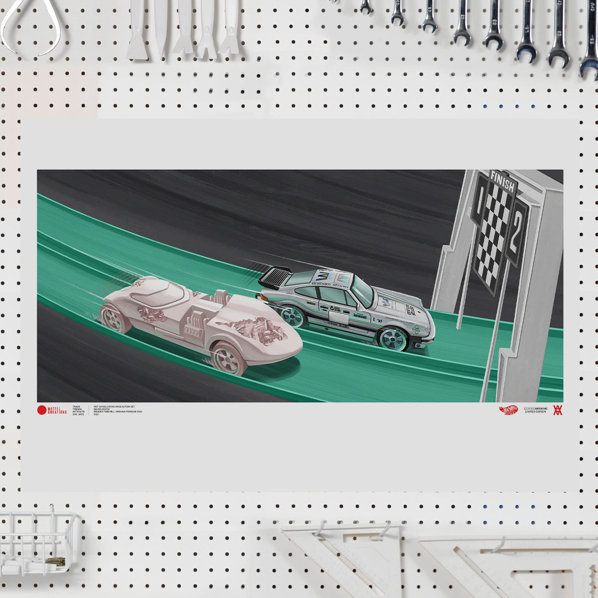 Hot Wheels x Daniel Arsham Legends Archive Lap 3 Poster