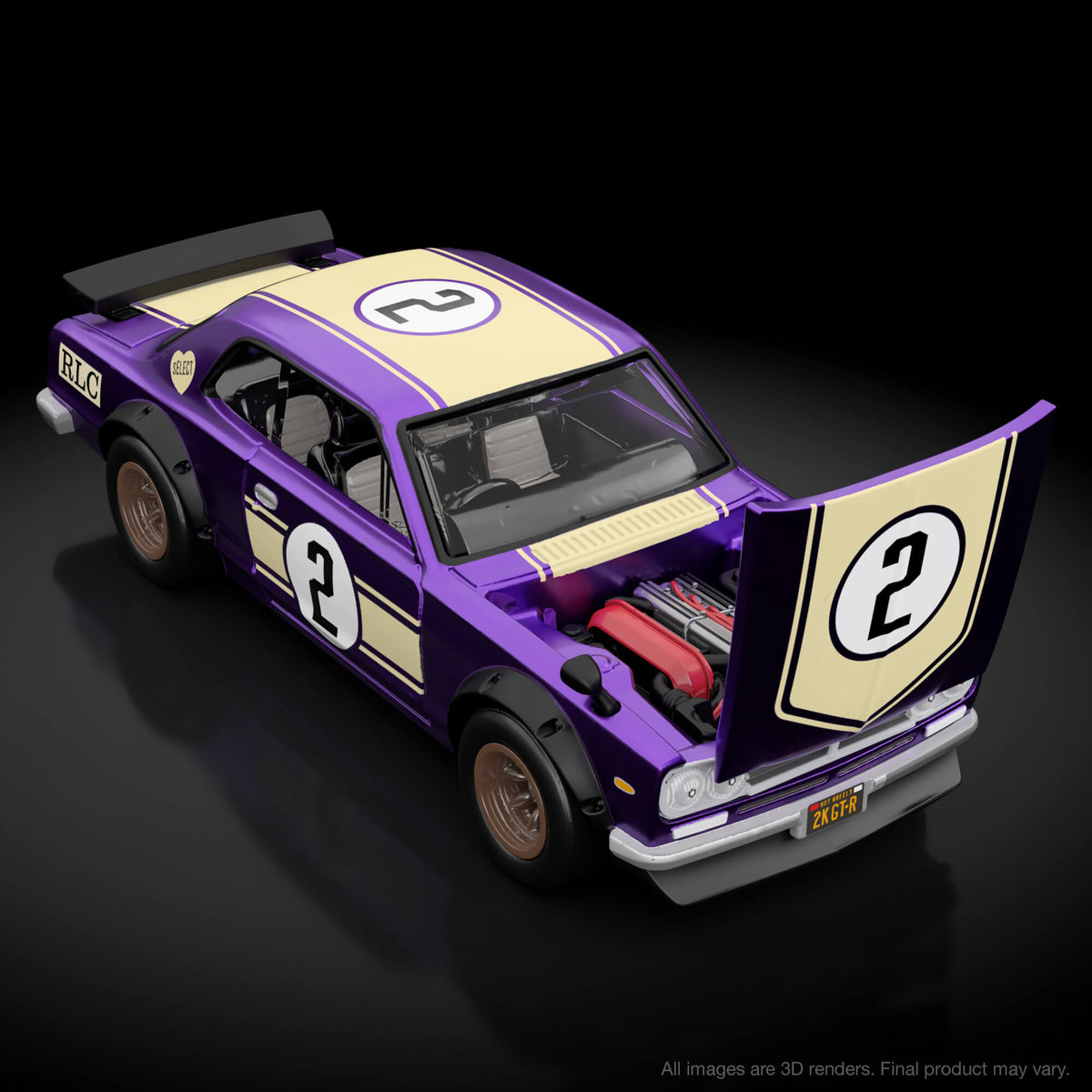Hot Wheels RLC Exclusive sELECTIONs 1972 Nissan Skyline H/T 2000GT-R