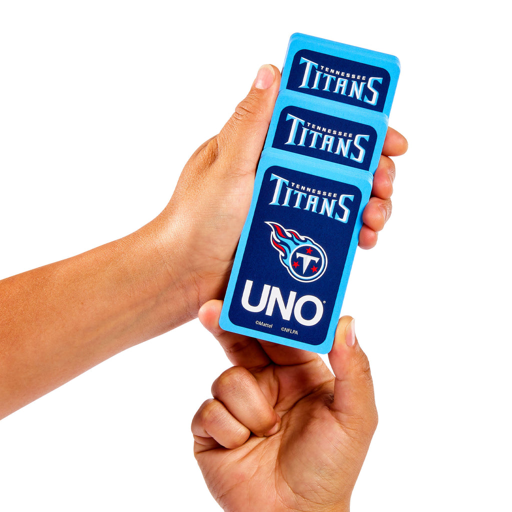 UNO Fandom NFL Tennessee Titans Game Deck