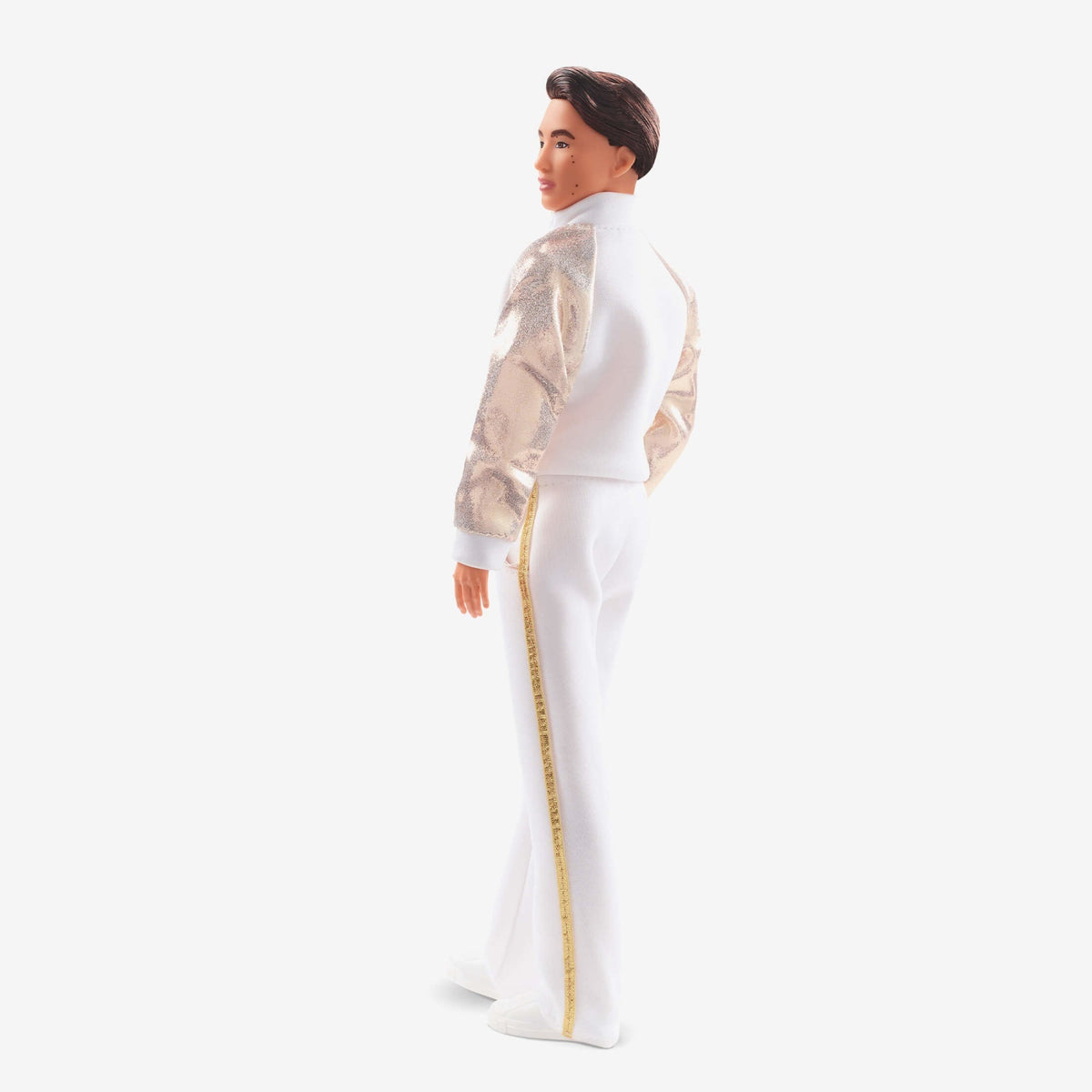 Ken Doll In White and Gold Tracksuit – Barbie The Movie