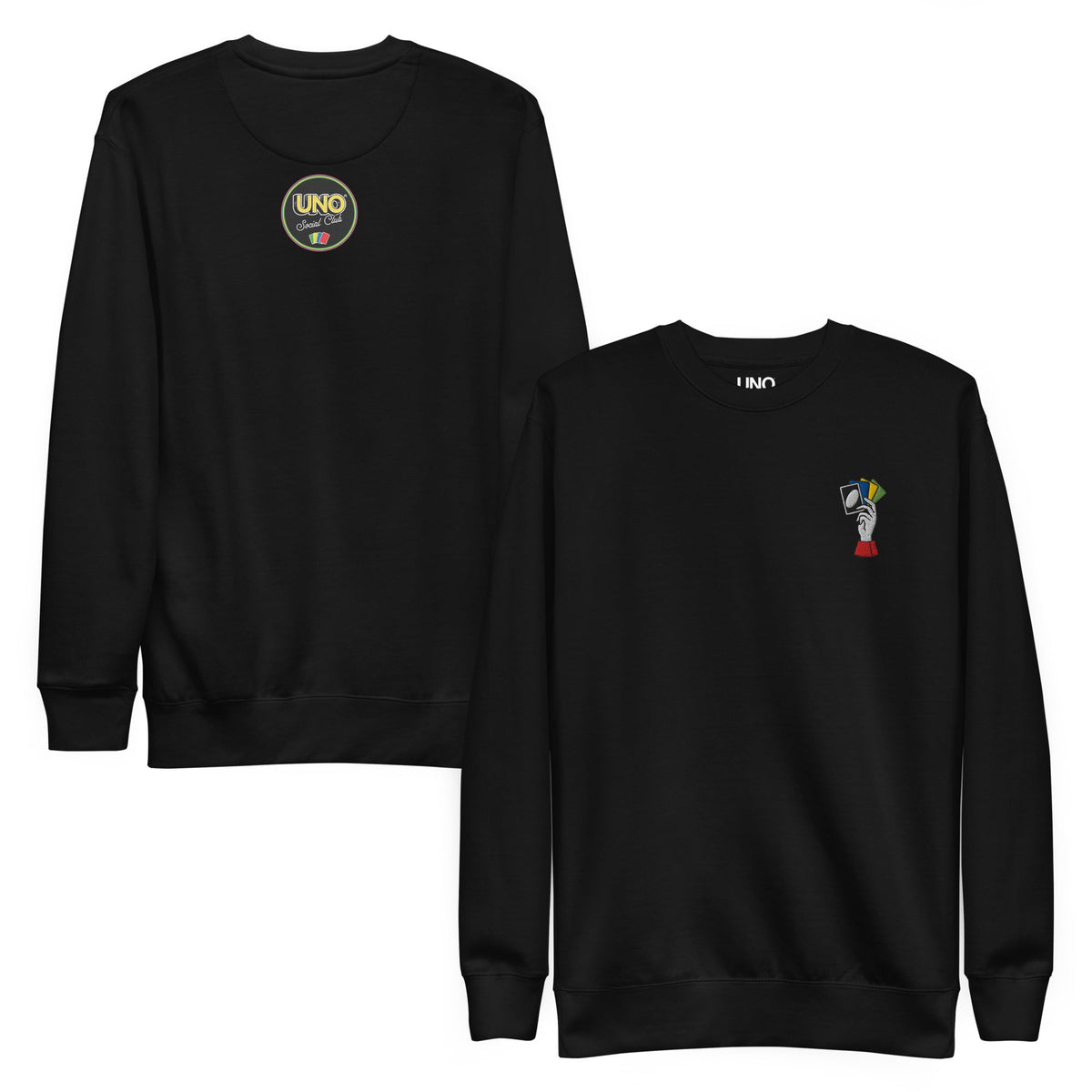 UNO Social Club Black Sweatshirt
