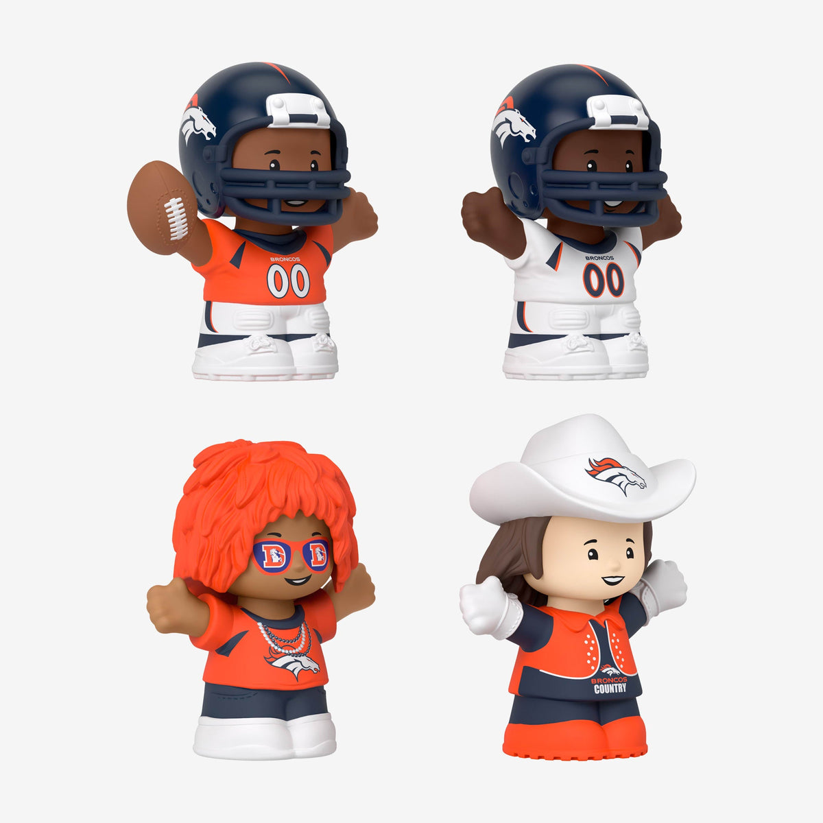 Little People Collector x NFL Denver Broncos Set