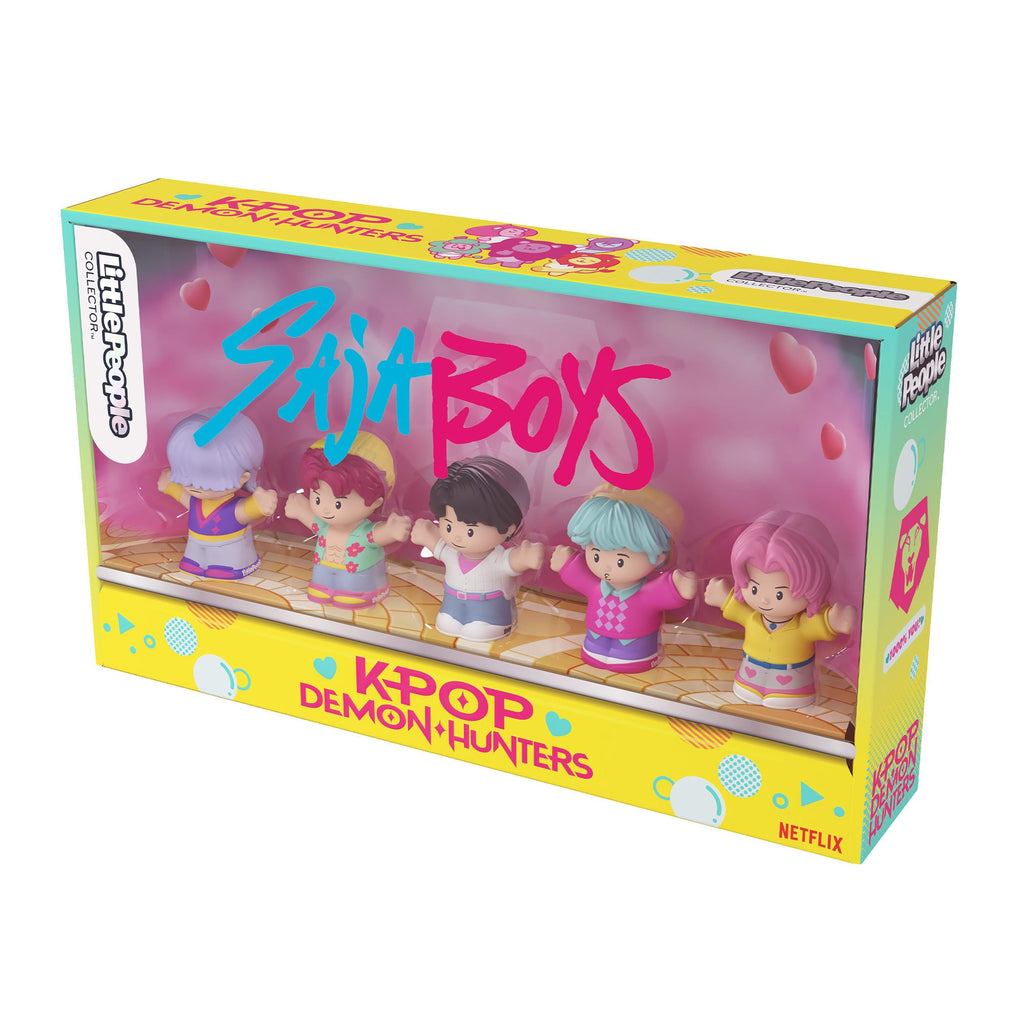 Little People Collector KPop Demon Hunters Saja Boys Figure Set